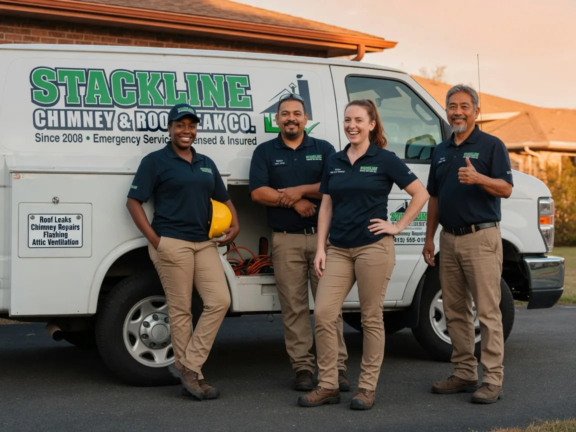 Chimney flashing repair company in Niotaze, KS